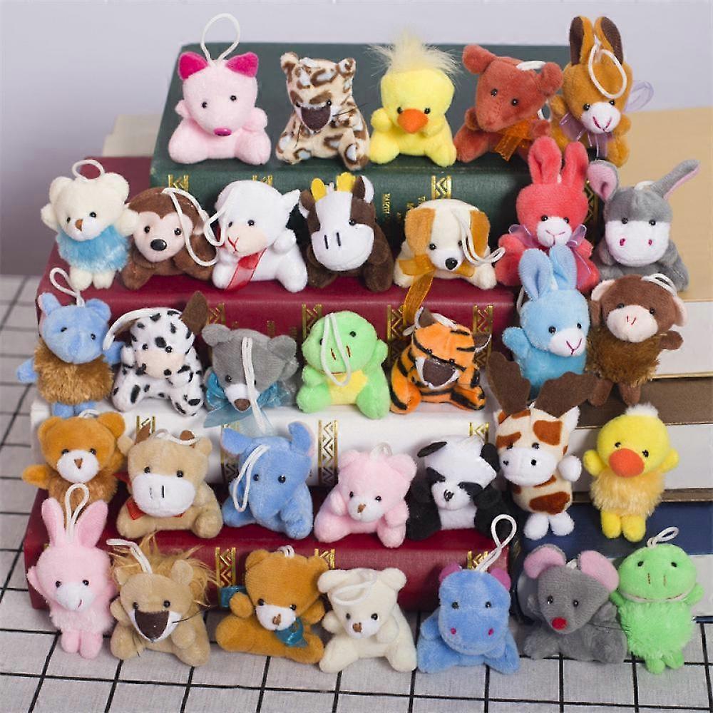 Pack Prefilled Easter Eggs with Animal Plush for Kids, Plastic Easter Eggs with Toy Inside for Easter Hunts, Basket Stuffers, Theme Party Favor -GLS 2