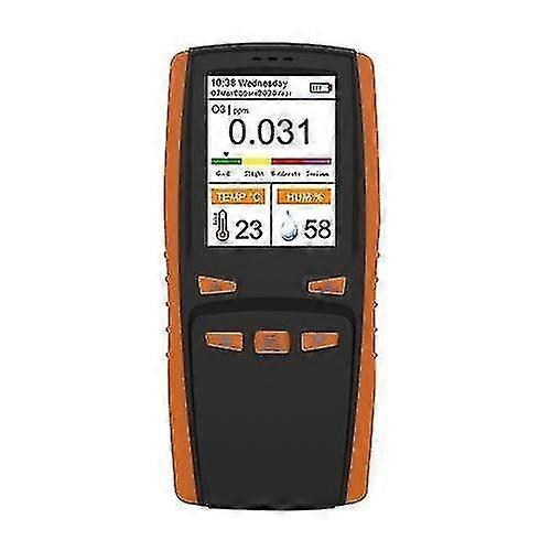 Tragbarer Ozonanalysator Multifunktionales O3-Ozonmessgerät Luftdetektor Intelligenter Sensor Ozonmessgerät