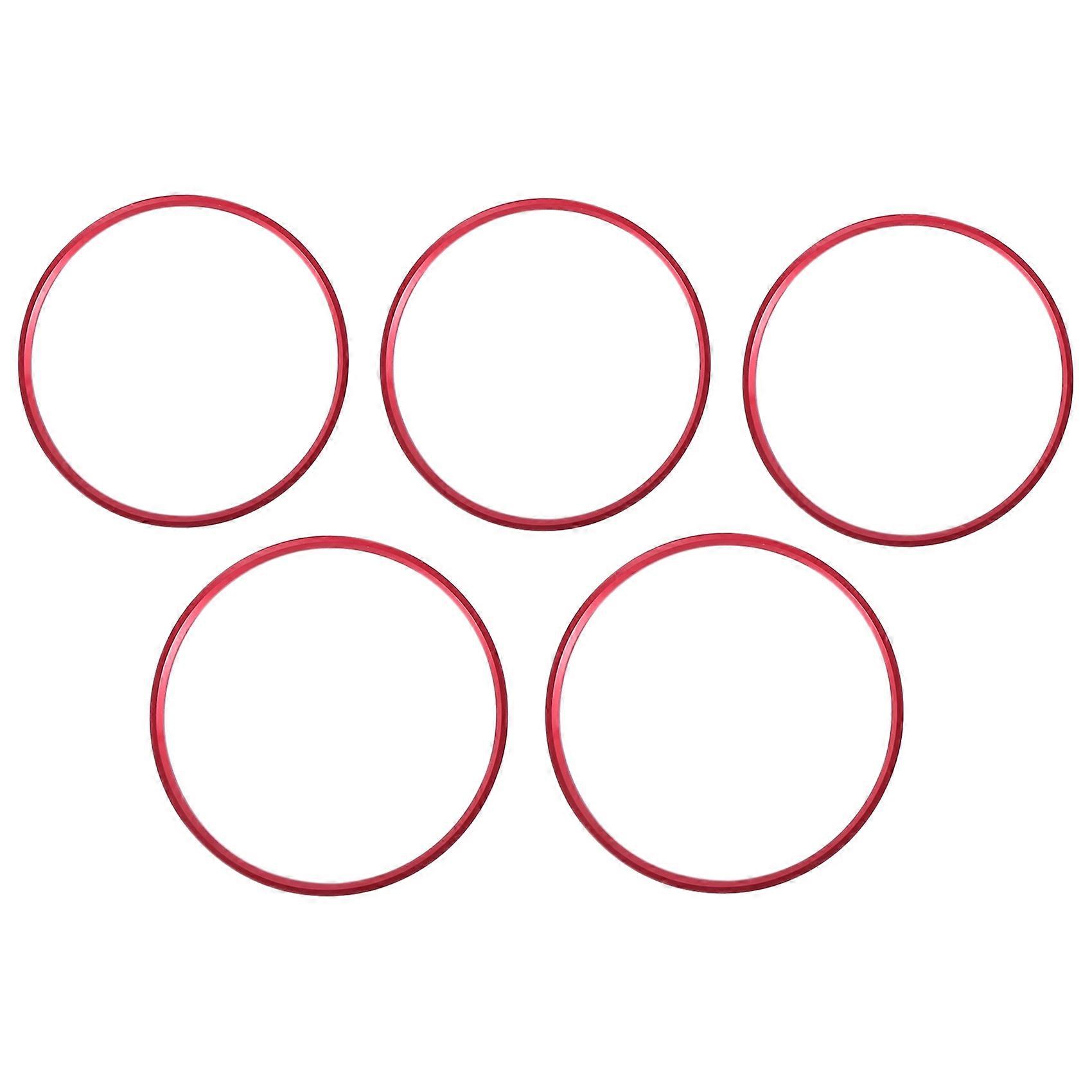 5PCS Car Air Condition Outlet Ring Trim Decoration for Class CLA GLA