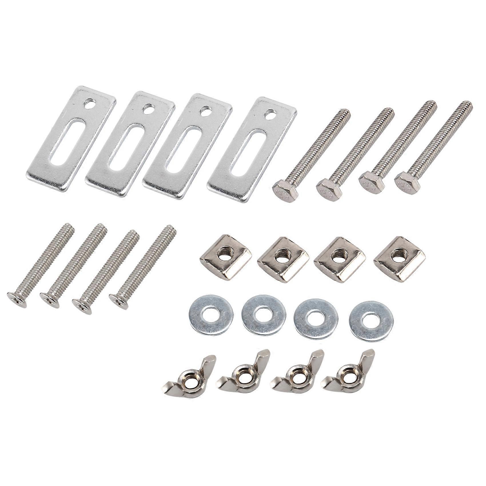 4 Pack T-Track Clamp,Mini T Track Hold Down Kit Compatible with 3018-PRO,3018-PROVer,1810-PRO CNC R