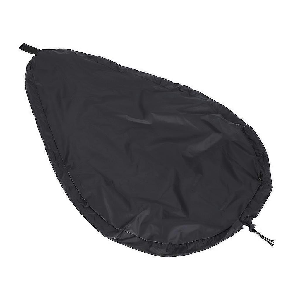 Universal Fit Blocking Kayak Canoe Cockpit Cover Προστατευτικό Μαύρο