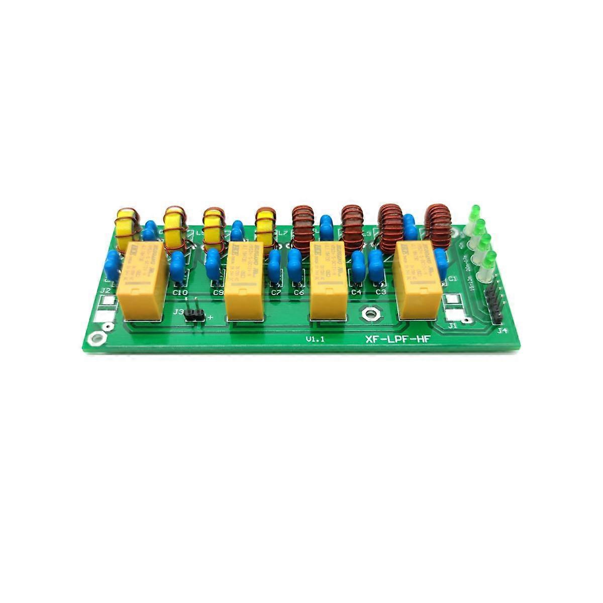 XF--HF Filter Kit 12V 100W Short Wave Low Pass Filter Unit 3.5Mhz-30Mhz Assembled
