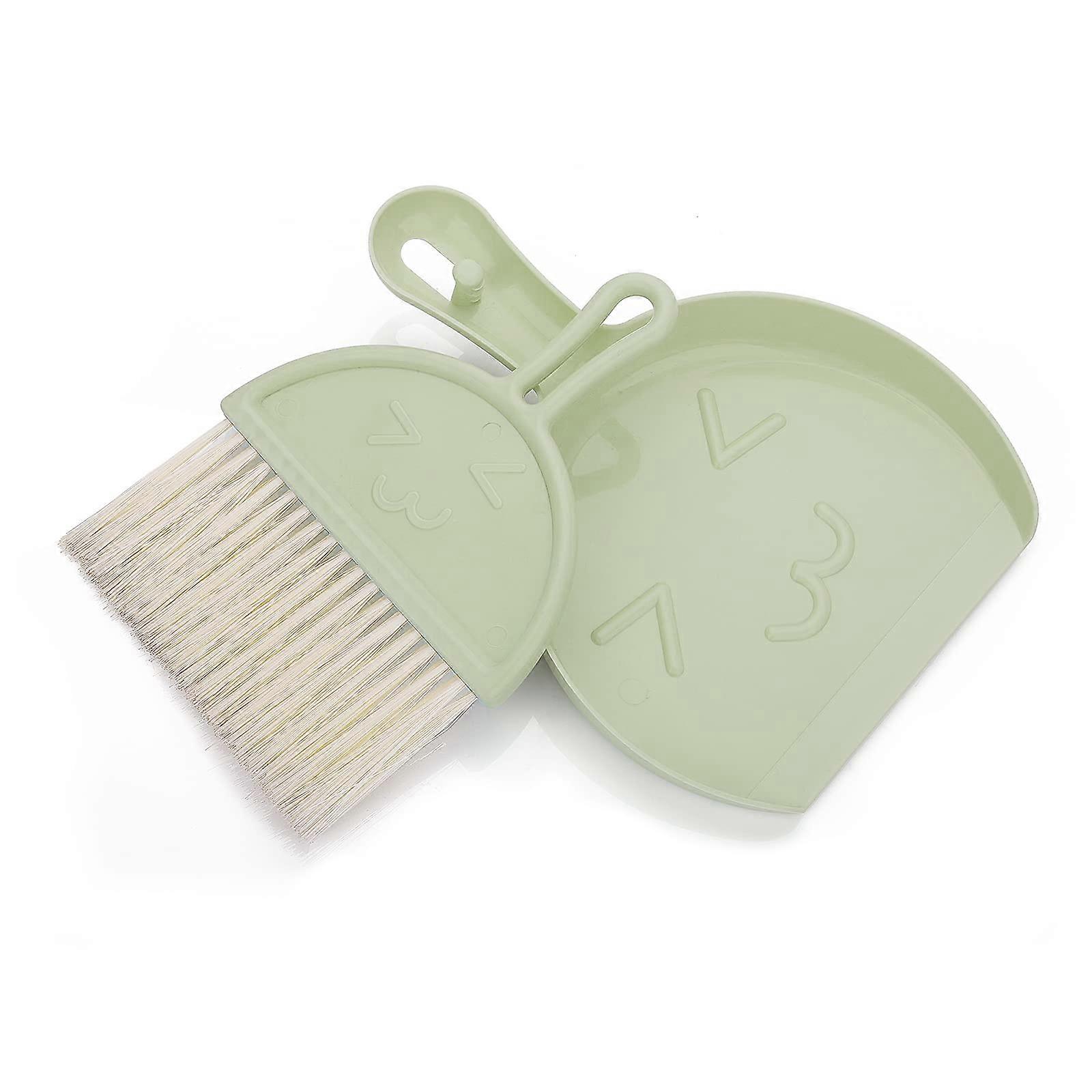 Mini Dustpan and Brush Set, Small Broom and Dustpan Cleaning Set Portable Table Top Brush Set Dining Table Crumb