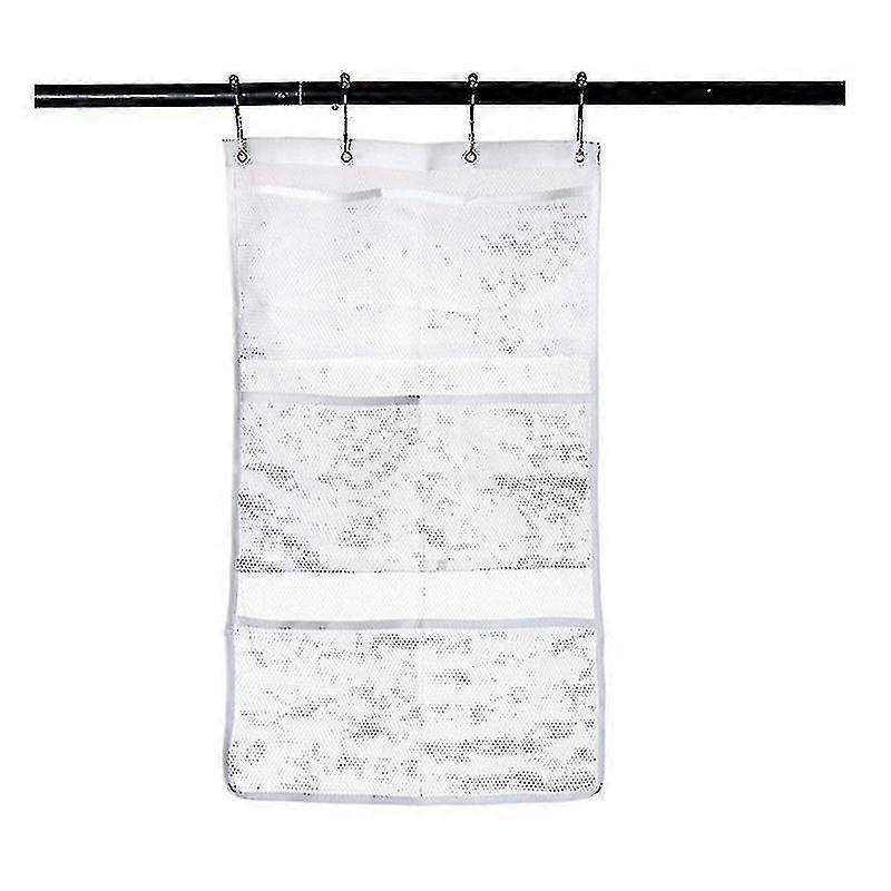 Mesh Shower Organizer Hanging Mesh Pockets Jiujiuso