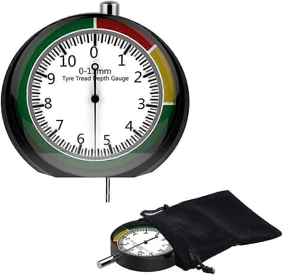 Tire Tread Depth Gauge 0-11mm Depth Measuring Tool