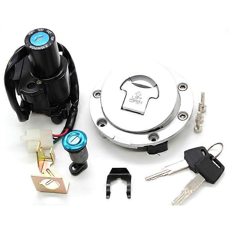 Interruptor de ignição da motocicleta Tampa de gás combustível Chave de bloqueio de assento para Honda VTR1000F CB900F VTR 1000F CB900 F 2002 2003 2004 2005