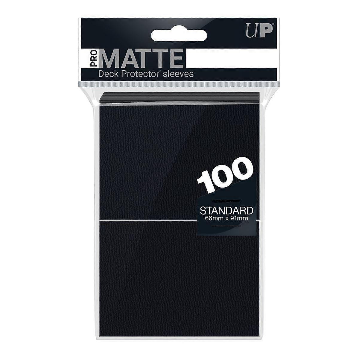 PRO-Matte Standard Sleeves Black (100Ct)