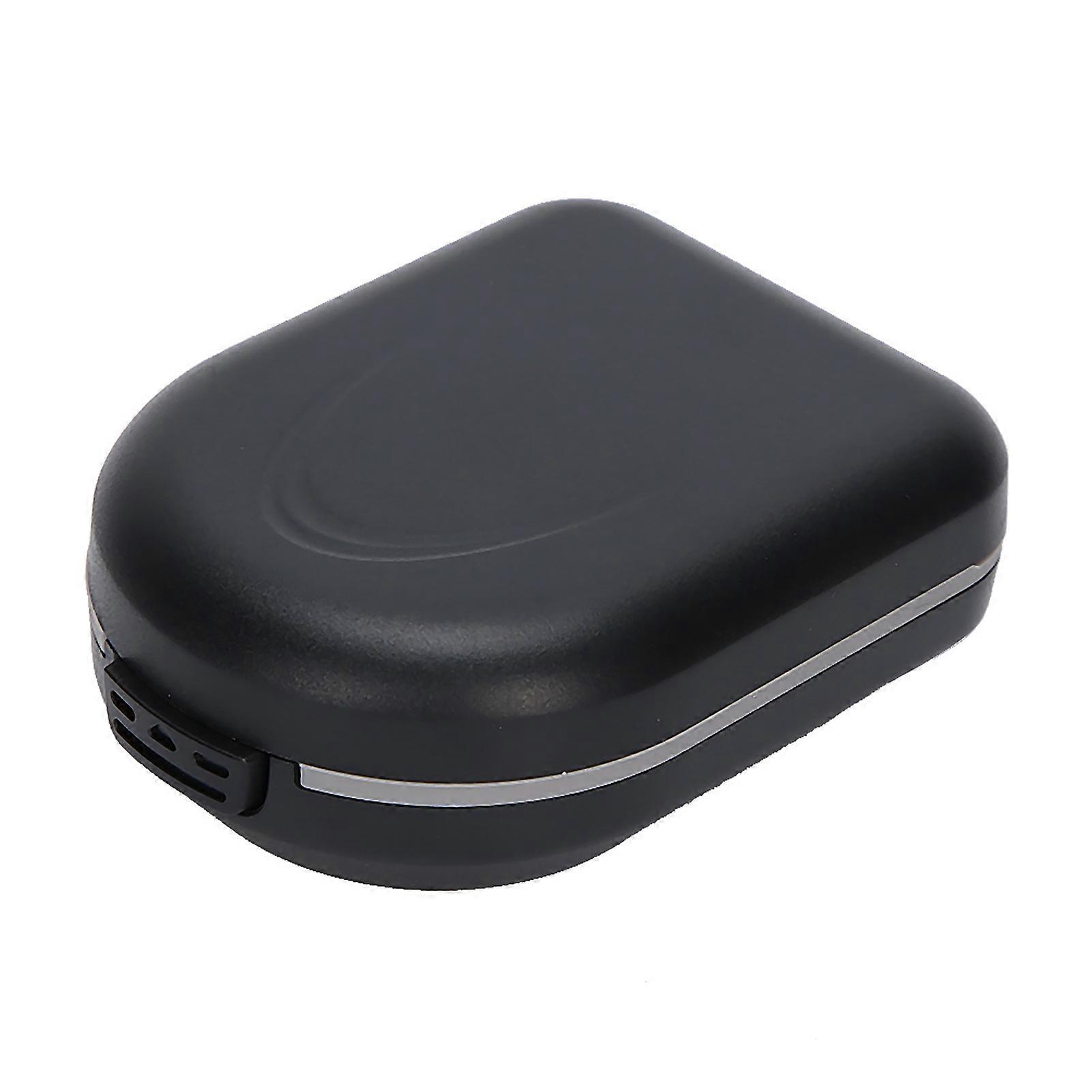 BehindtheEar Hearing Aid Case Waterproof Portable Drop Resistance Hearing Aid Storage Box Black