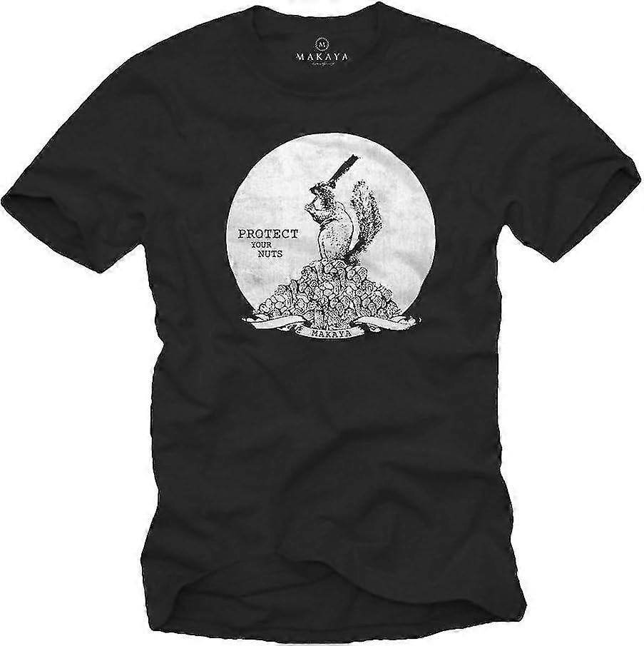 Camisetas Divertidas con Mensaje - Protect Your Nuts