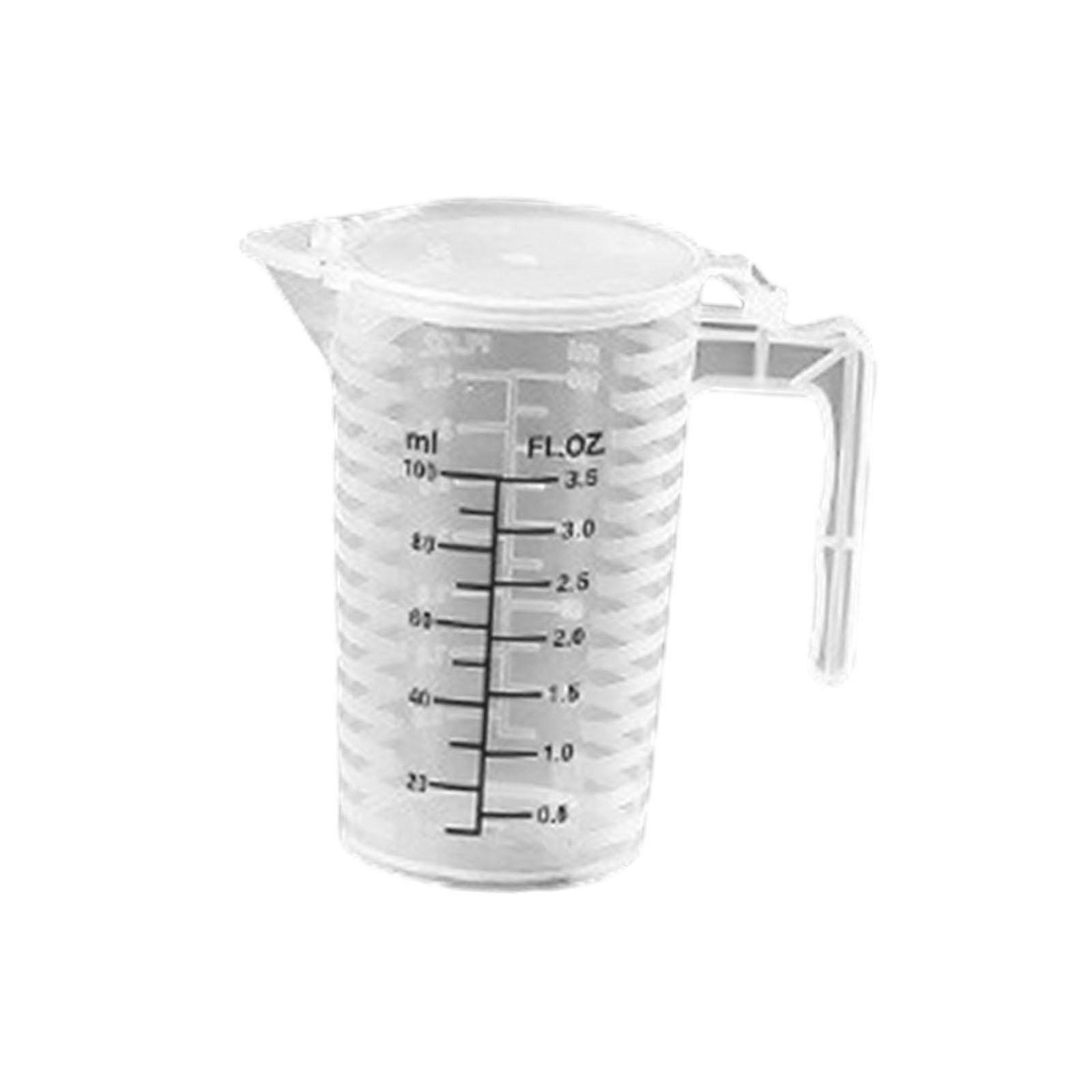 Measuring Cup with Lid Pastry Measuring Container with Handle and Pouring Spout