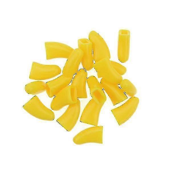 40 Pcs Soft Cat Dog Nail Caps Pet Paw Claw Protector Nails Cover With Free Glue Applictor