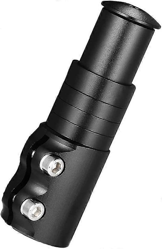 Bisiklet Sapı, Dağ Bisikleti Kök Yükseltici Alüminyum Alaşımlı Gidon Sapı Uzatma Çatal Gidon Bisiklet Yükseltici Açık Bisiklet İçin Ayarlanabilir (siyah)