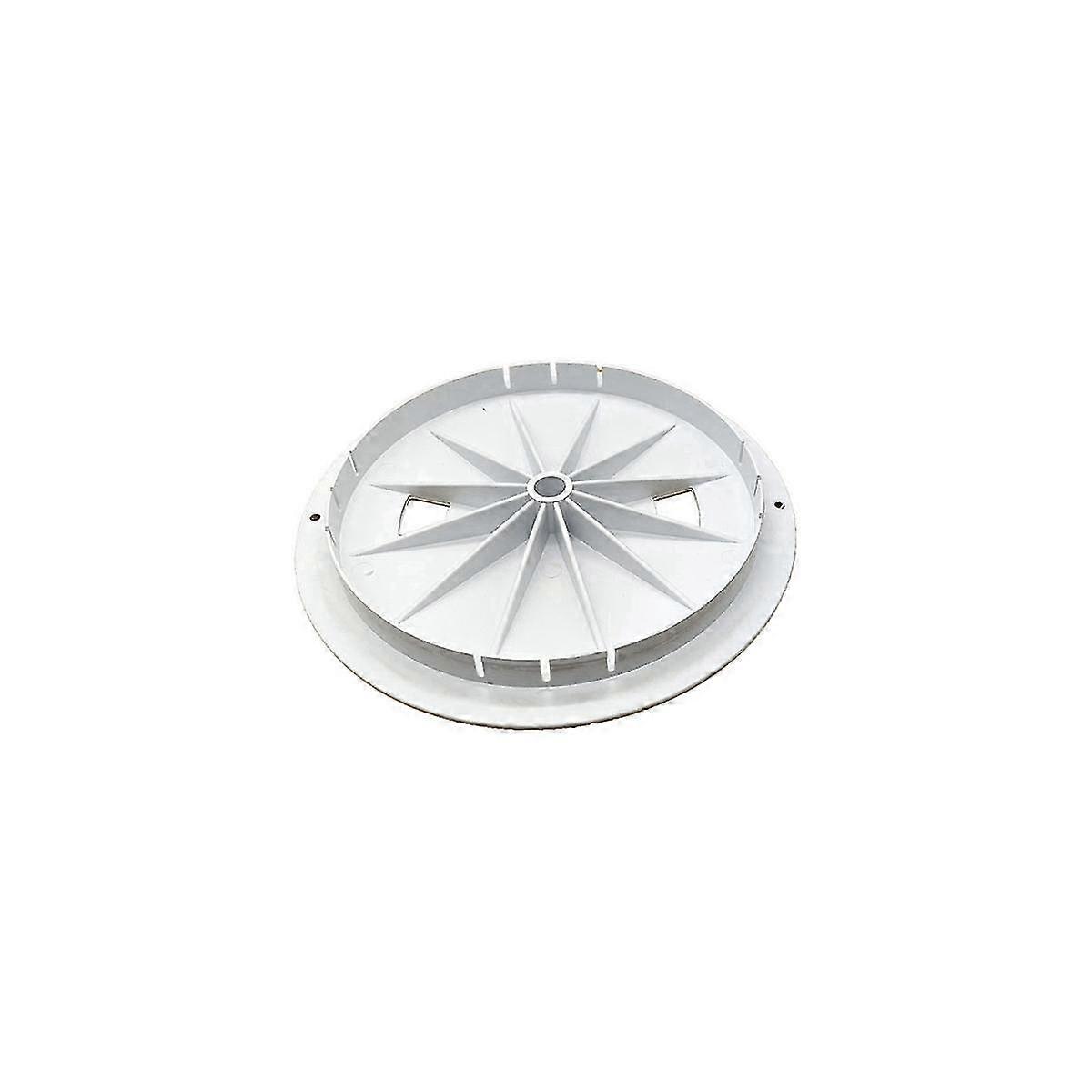 Couvercle de couvercle d’écumeur 10 pouces rond de remplacement Couvre le couvercle filtrant les piscines Drain pièce de rechange pour