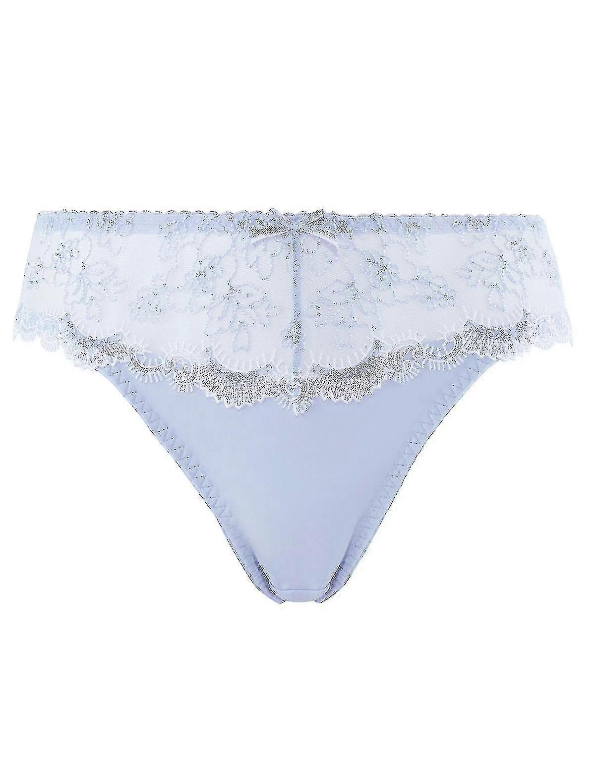 Datian 21256-d Naisten Jää Sininen Kirjailtu Pikkuhousut Sukkahousut Koko Lyhyt