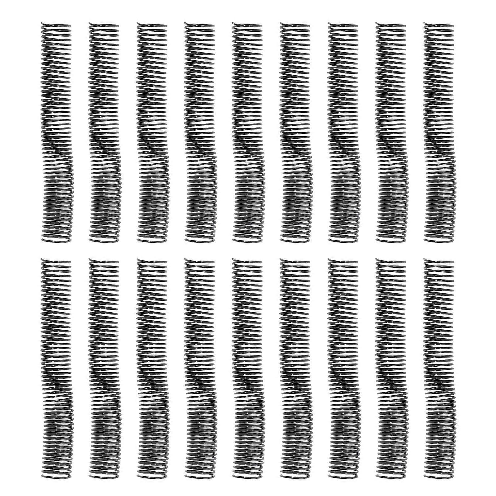 18 Pcs Spiral Binding Coil 38mm Diameter 48 Loop 4:1 Pitch 310 Sheet Capacity Spiral Binding Spine for A4 Paper