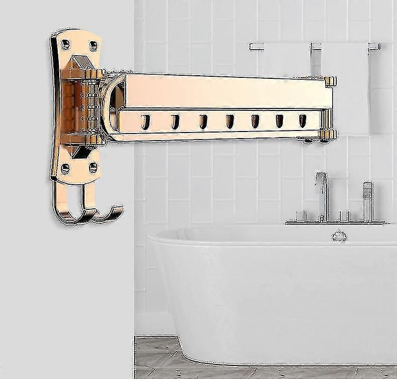 Telescopic Drying Rack Folding Drying Rack Wall-mounted Balcony Invisible