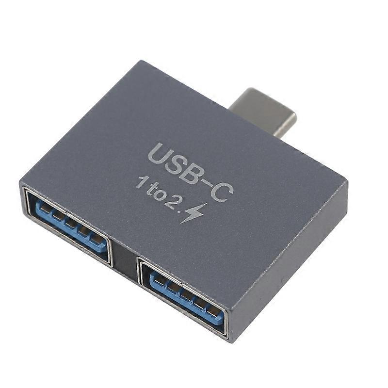 USB3.0 Hub Splitter 10Gbps Fast USB-C Type-C Adapter Docking Station 2 in 1 HUB