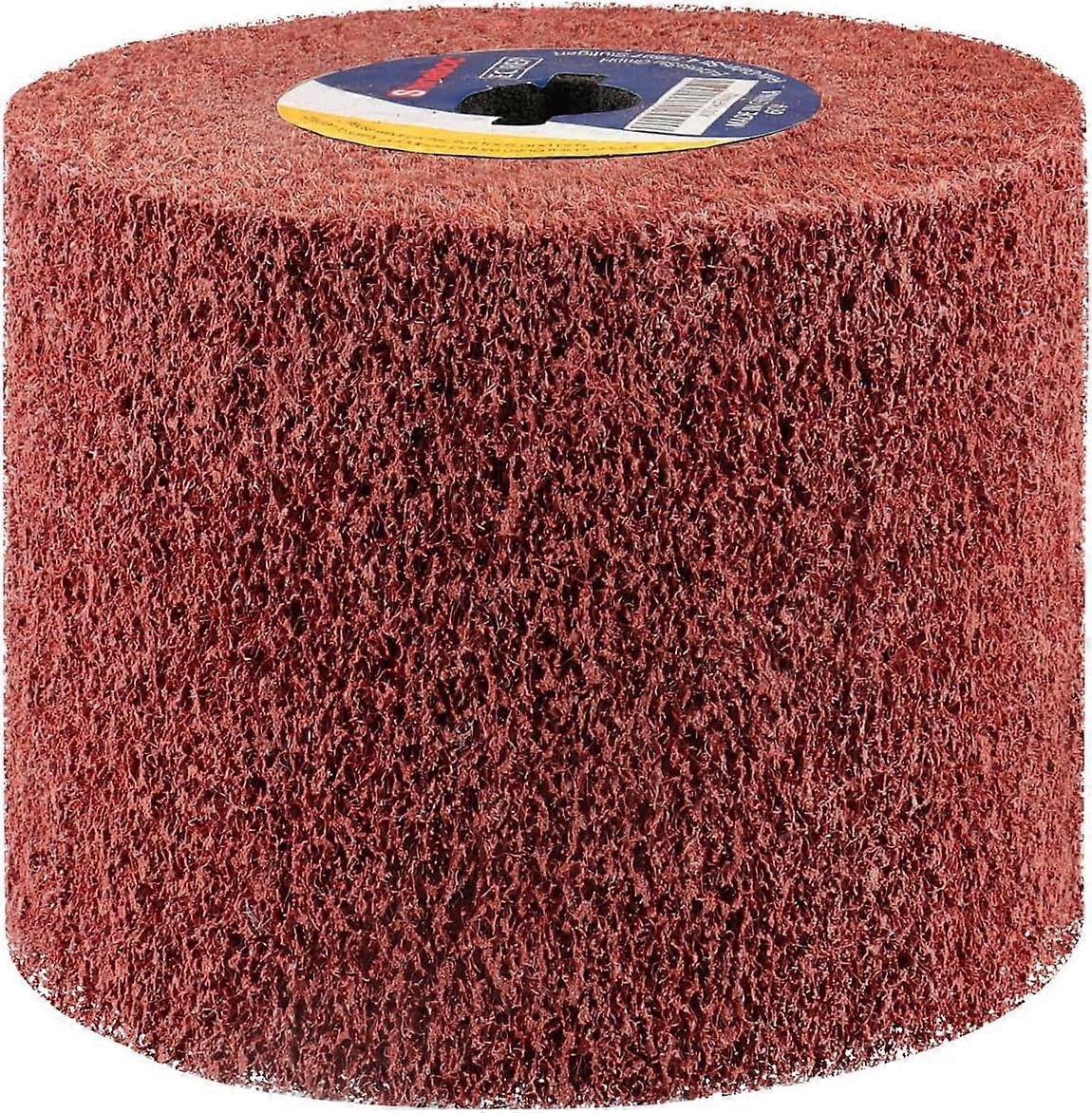 Abrasive Roll Brush, Synthetic Fiber Abrasive Roll Brush, Renovation of All Types of Surfaces with Abrasive Roll for Satin Finishing Machine Abrasive