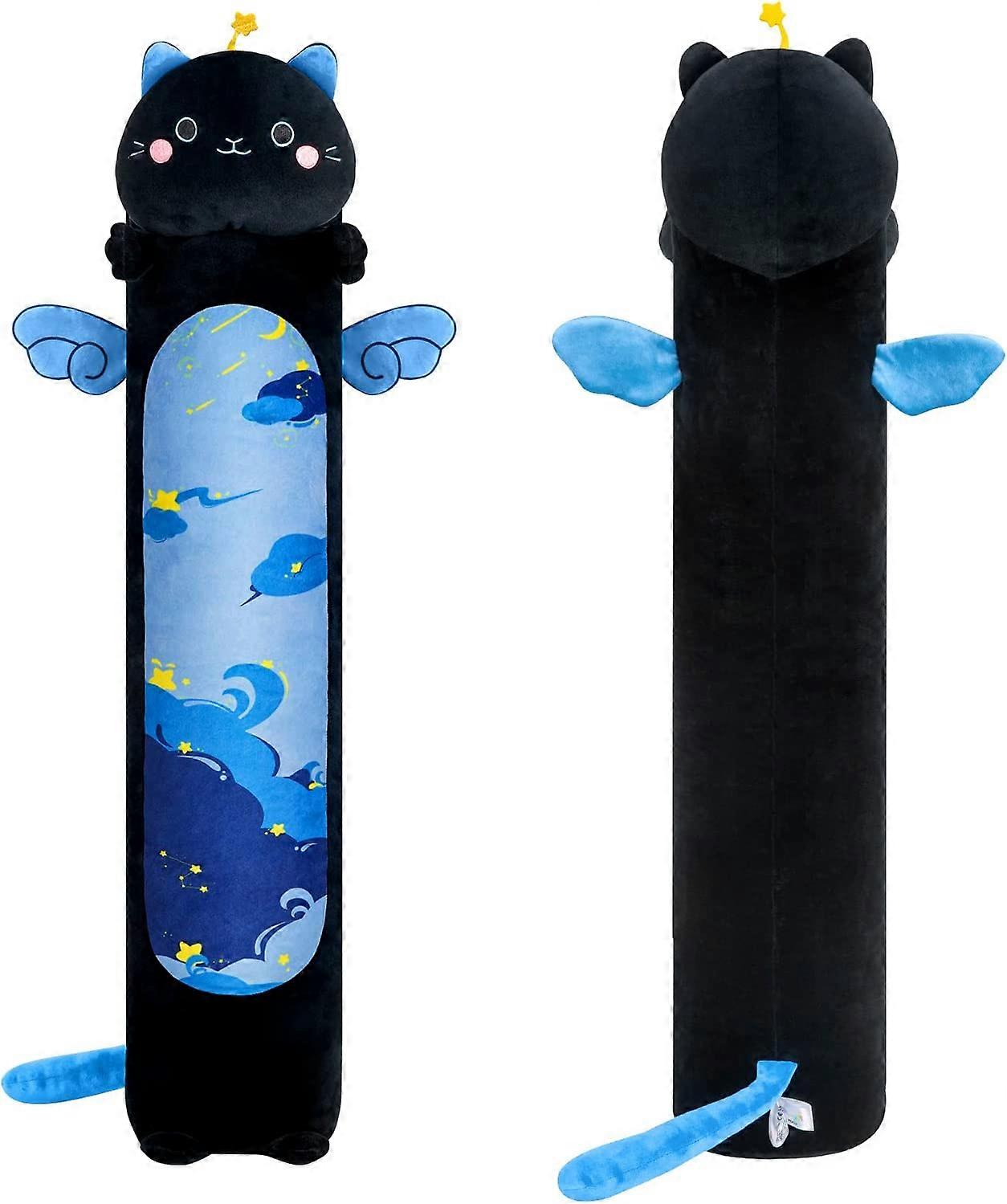 Long Cat Plush Pillow Stuffed Animal Soft Pillow Children's Soft Toy, 50cm