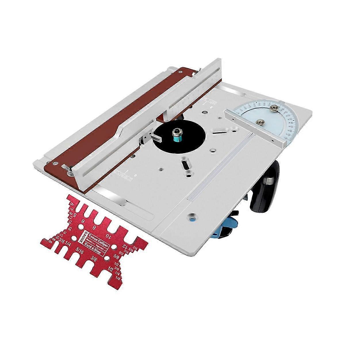 Upgrade Woodworking Engraving Machine Lifting Table Electric Milling Chamfer Slotting Trimming Flap Machine Hand Tools