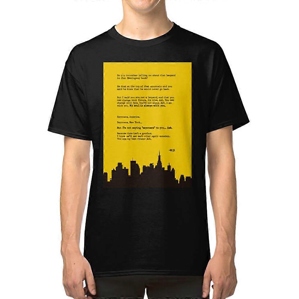 List do koszulki Ash Banana Fish