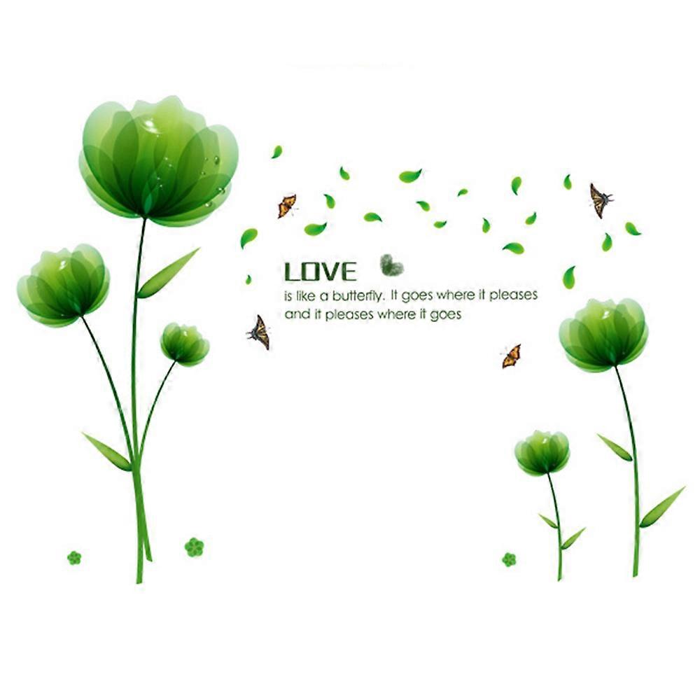 Removeable Wall Sticker Wallpaper Flower