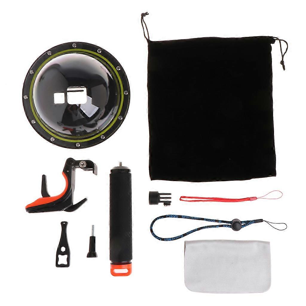 נמל כיפת צלילה דיור עמיד למים עבור כיסוי מקרה עבור גיבור 5/6/7 מצלמה הדק