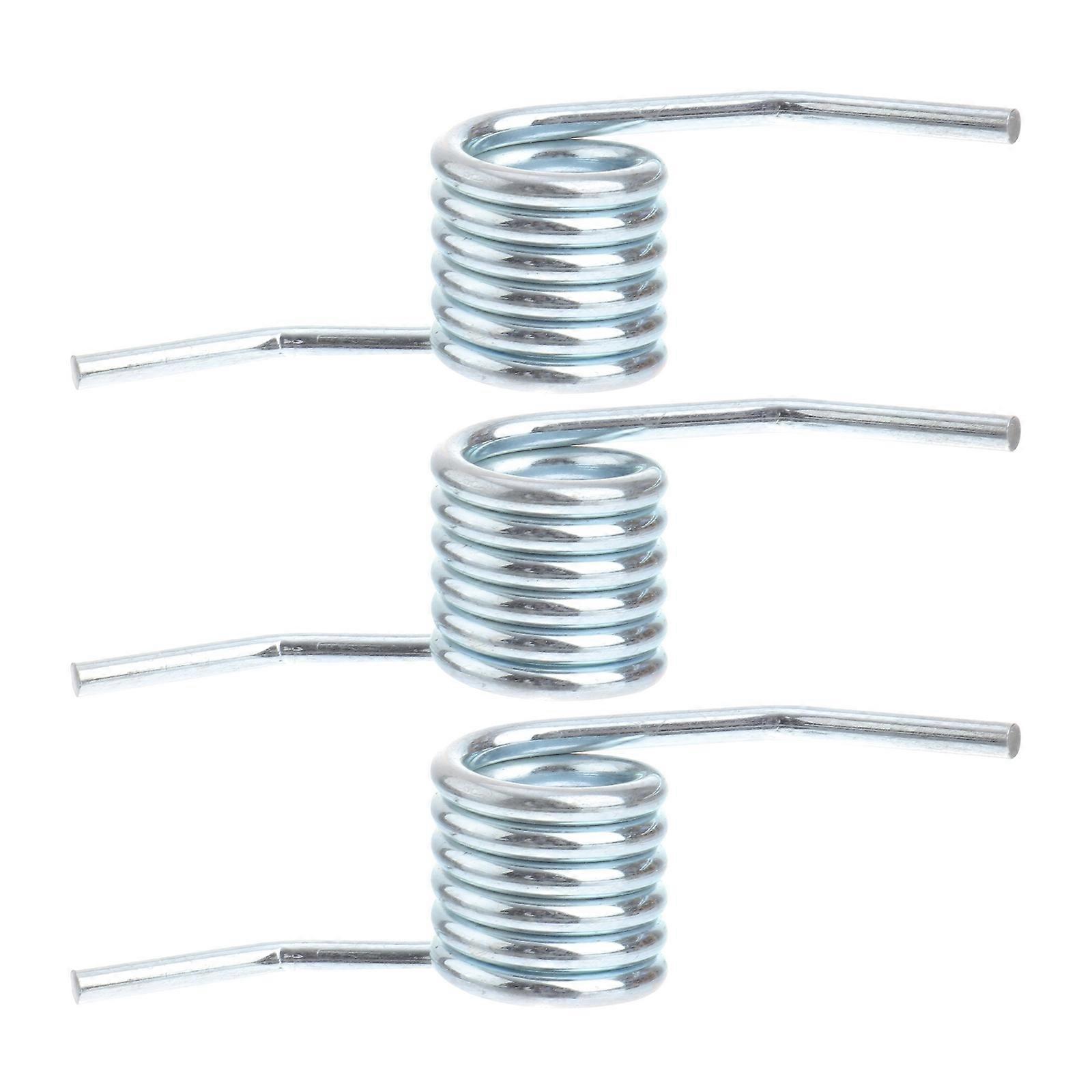 3PCS Hydraulic Jack Tension Spring 3 Ton Horizontal Jack Spring Car Jacks Tools (Silver)