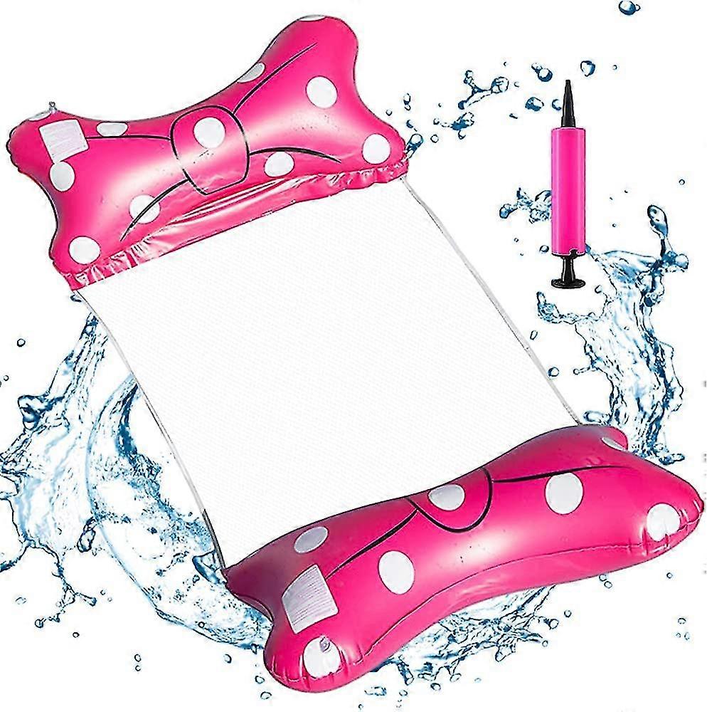 Floating Hammock, Inflatable Pool Float 4-in-1 Floating Reclining Float Hammock Water Hammock Multi-use Foldable Floating Portable Hammock Ultralight