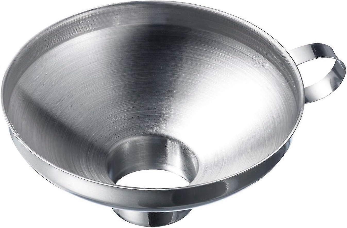 Jam and Preserve Funnel with Long Filling Neck, filling neck diameter (inside approx. 3.5 cm), Stainless Steel, Silver
