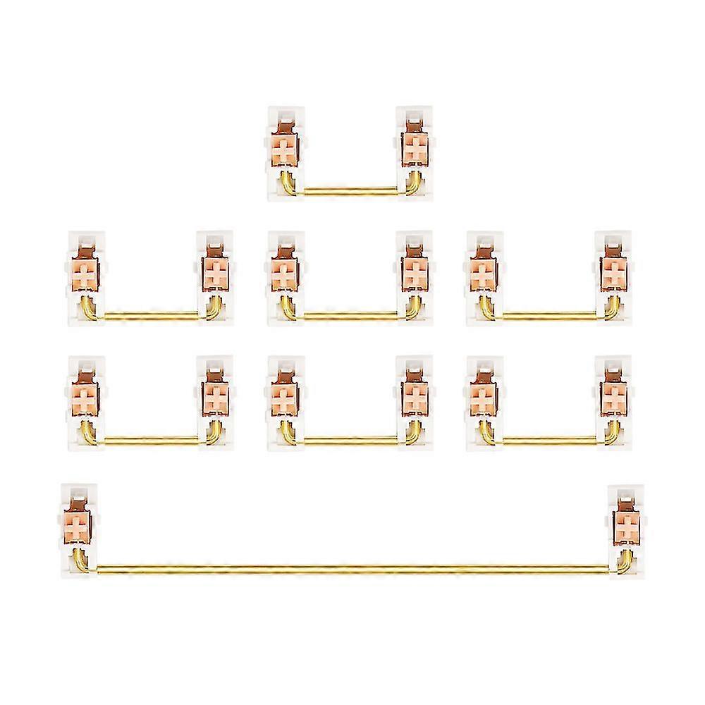 Gold Plated Plate Mounted Stabilizer For Custom Mechanical (1+7)