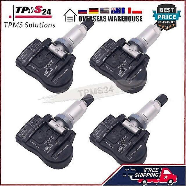 Motor Vehicle Sensors 4PCS Tire Pressure Sensor 52933-D4100 TPMS For 2017 2018 2019 KIA Optima Sportage Sorento Genesis Ioniq 52933D4100 52933-D9100