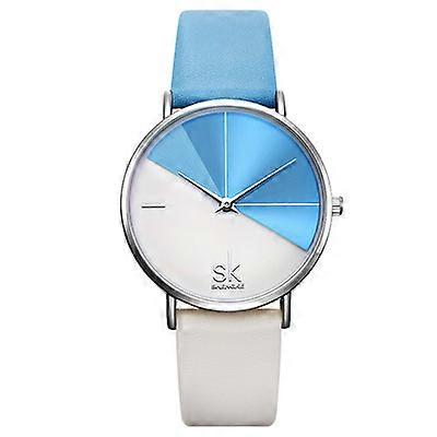 Women's watch with two-tone dial watch