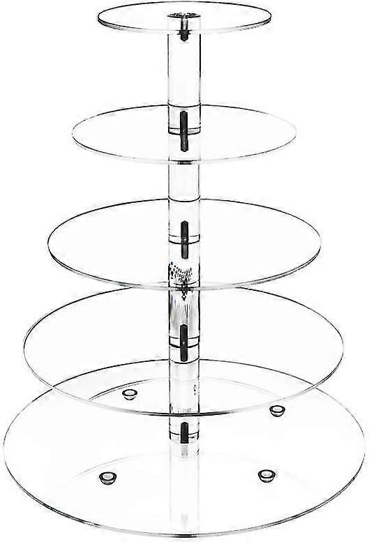 Acryl Cupcake Stand 5 Tier Display Tower Tree