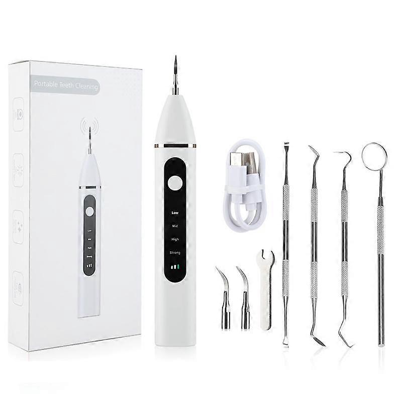 Ultrasonic Dental Scaler Electric Visual Teeth Cleaner Tooth Whitening Sonic Stone Plaque Scalers Tartar Stains Calculus Remover