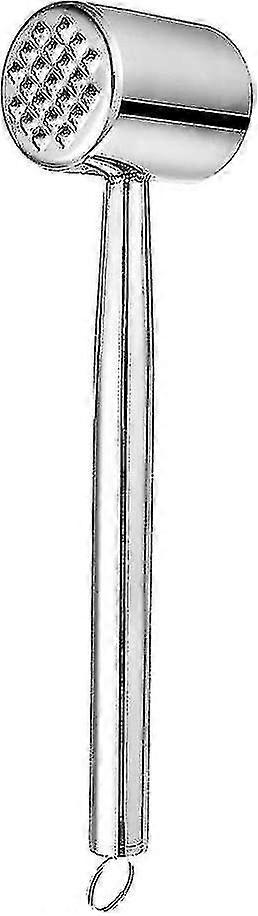 الفولاذ المقاوم للصدأ شريحة لحم فضفاضة مطرقة اللحوم Tenderizer مقبض طويل لحم البقر شريحة لحم ستيك أدوات المطبخ الشظايا اللون1PCS)