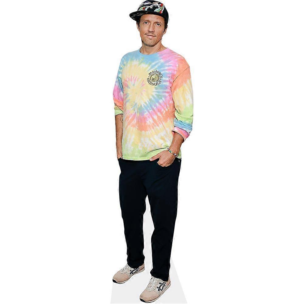 Jason Mraz (Colourful) Cardboard Cutout (lifesize OR mini size). Standee. Stand Up.