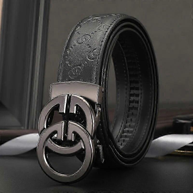 Man Belt Casual Fash Er Automatyczny pasek do dżinsów G Le do pasów męskich Zd2143