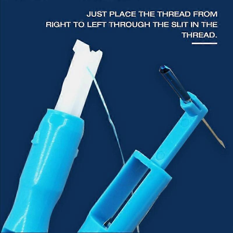 Needle Threader Tool Thread Insert Stitch Insertion Tool For Sewing Machine Needle Inserter Manual 1Pcs