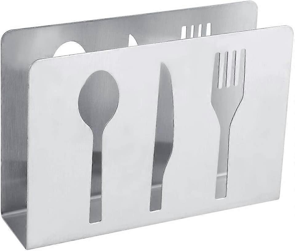 Stainless Steel Table Napkin Holder, Tree Shaped Paper Napkin Holder for Dining Table(plant)(4-D-1)