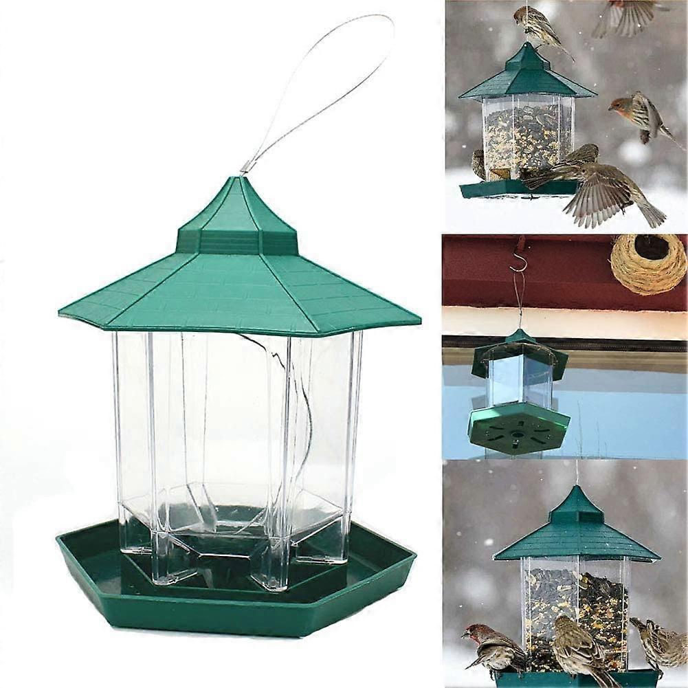Bird feeder, hanging feeder, parrot feeder, suitable for small and medium-sized birds