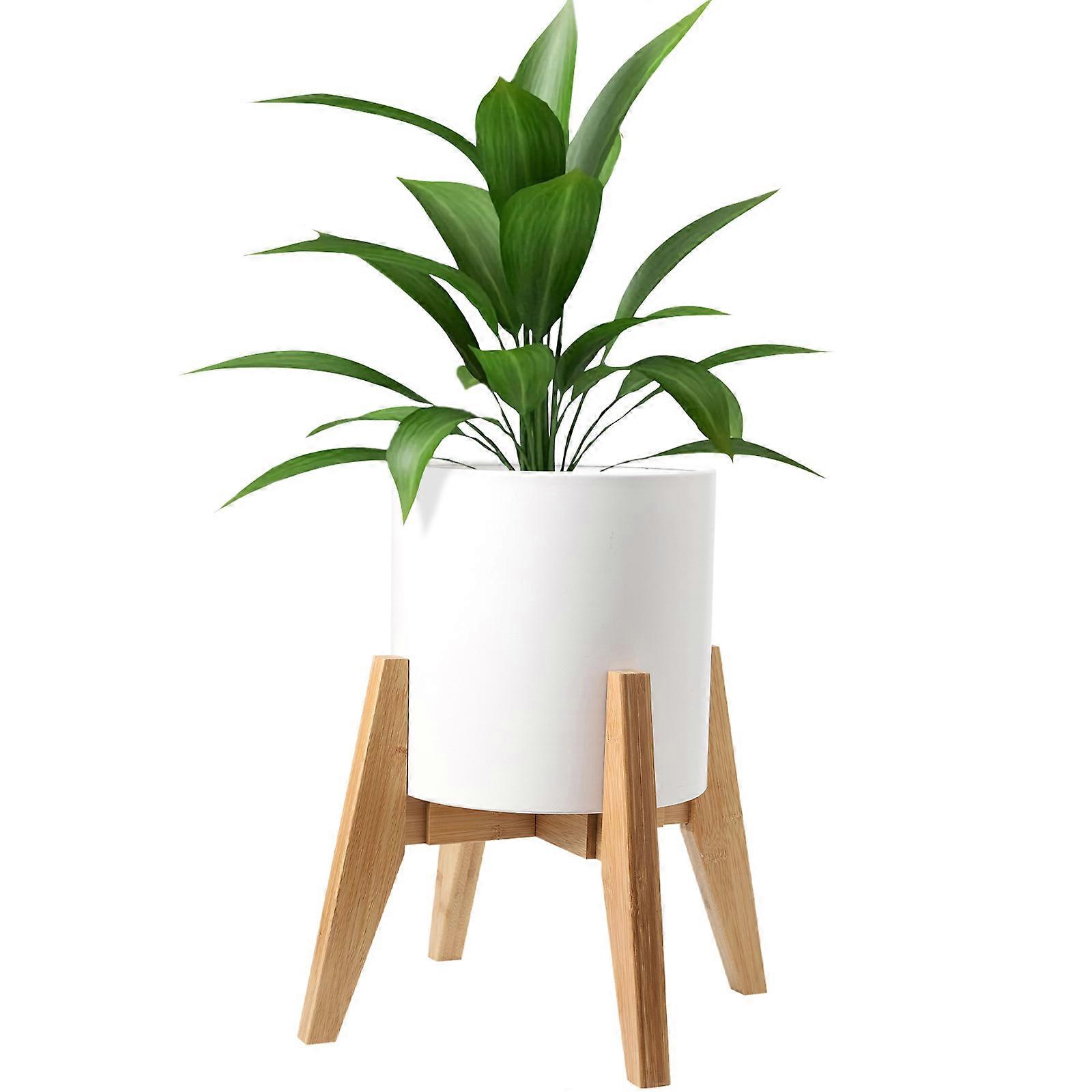 Kasviteline, bambukukkateline, säädettävä kukkaruukkuteline, sopii sisä- ja ulkotiloihin