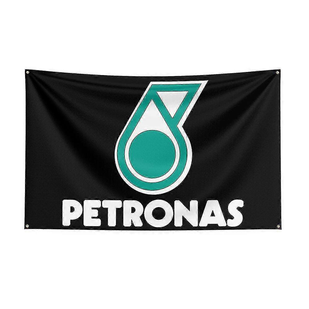 Born Pretty 3x5 Petronas Flag Polyester Printed Oil Banner For Decor