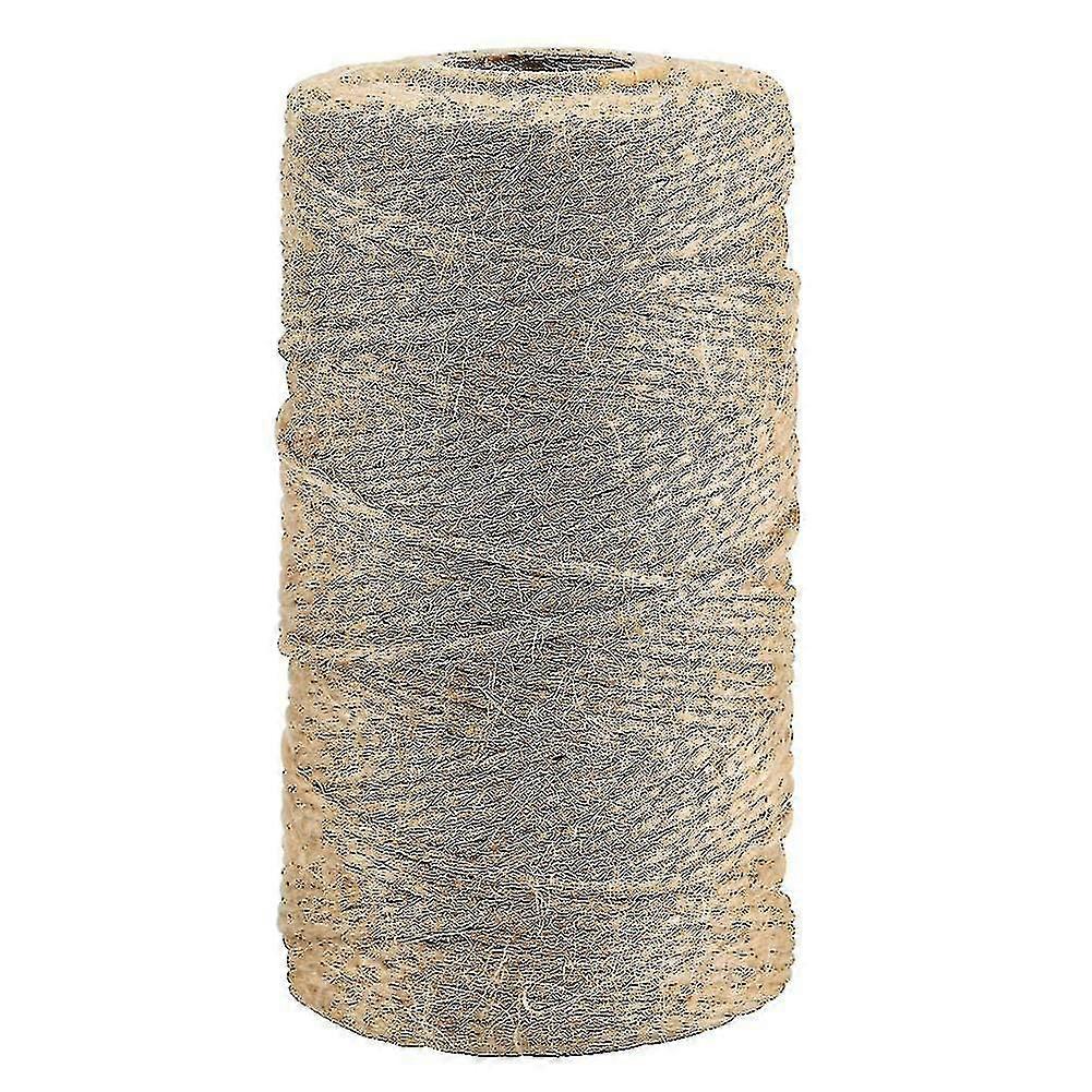 100-200m Natural Jute Twine String 2 Ply Packing Bakers Twine Art And Crafts Linen String Handicrafts Cord