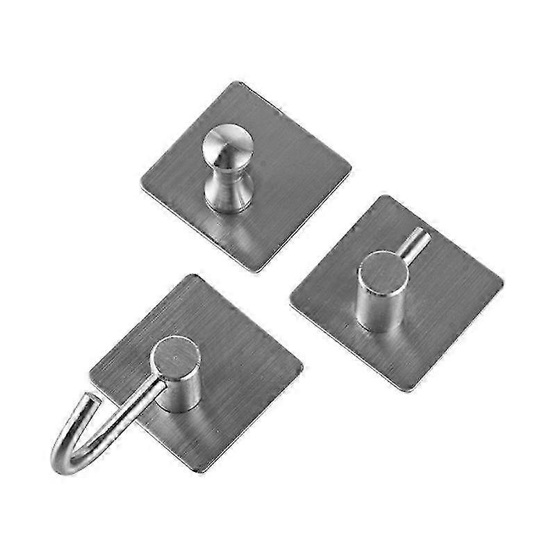 3pcs SUS304 Wall Hangers Kitchen Sticky Hanging Hooks