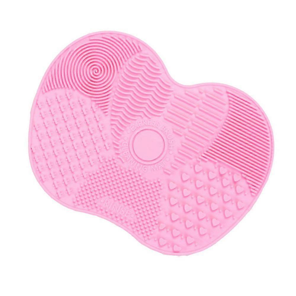 Makeup Brush Cleaner Silicone Scrubbing Pad Cleaning Pad