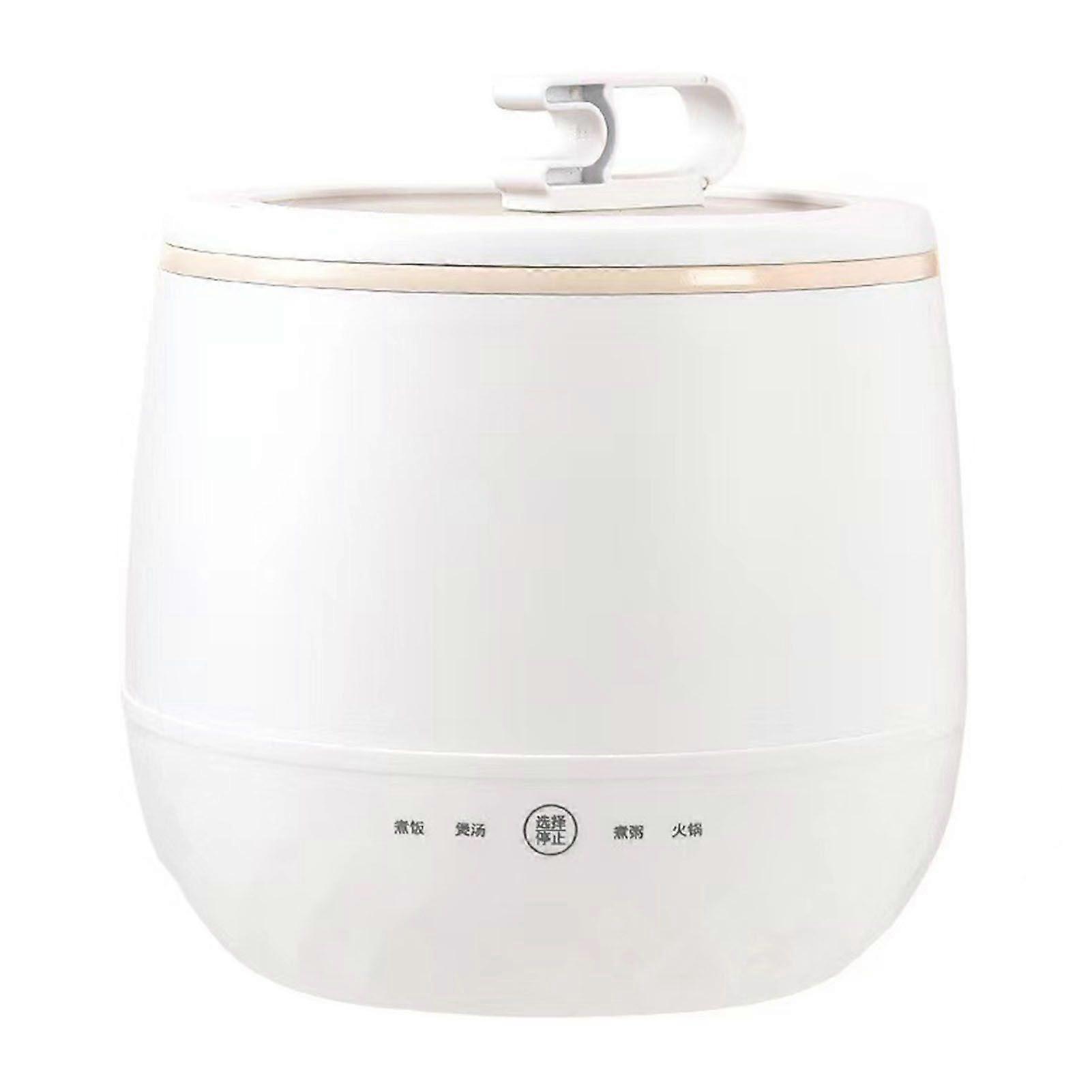 Mini Rice Cooker 1.8L Multi Functional Button Control Nonstick Porridge Cooker