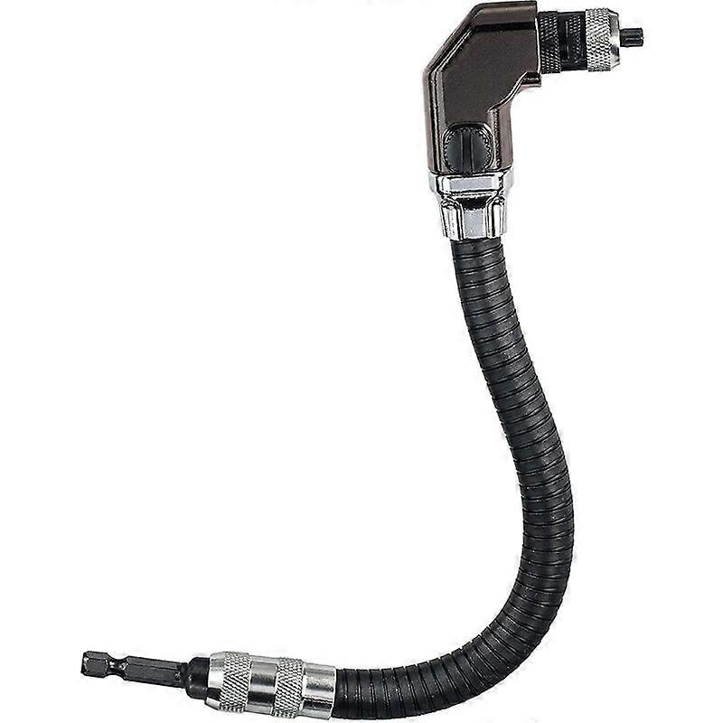 Renvoi d'angle flexible Noir Tige d'extension pour tournevis lectrique Macaron