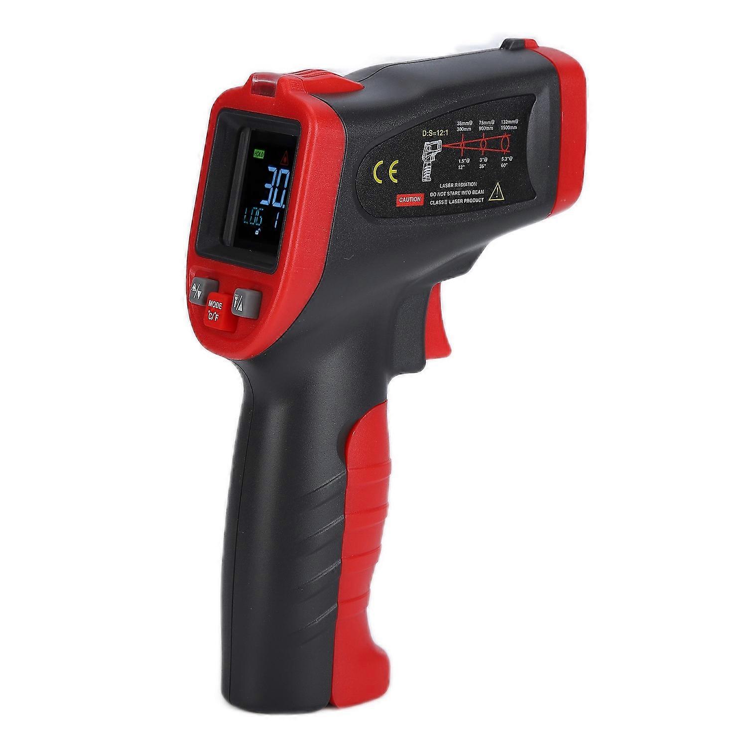 WT323 Color LCD Infrared Thermometer K Type Thermocouple Temperature Gun Non Contact Industrial Ther