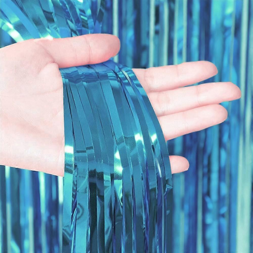 Folienvorhang (blau)